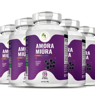 Imagem de KIT C/5 Un. Amor a Miu ra Vit. C Selênio e Zinco Premium 120 Cápsulas 