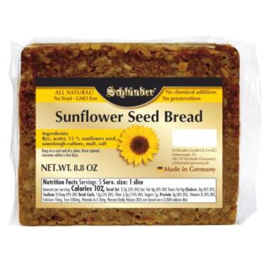 Imagem de Pão de Centeio Integral Sem Fermento com Semente de Girassol Schlunder