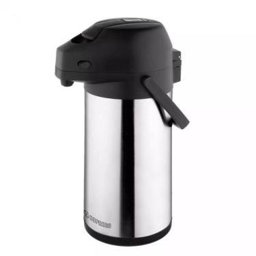 Imagem de Garrafa Térmica Excelence 2,2 Litros Inox Soprano, 2.2 l, Cinza