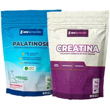 Imagem de Combo Palatinose 1Kg Cranberry + Creatina Micronizada 1Kg NEWNUTRITION