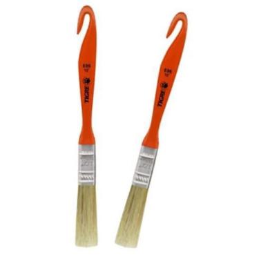 Imagem de Kit 2 Pincel Trinchas Para Pintura Tigre Media 696 1/2 Polegada Cerda 