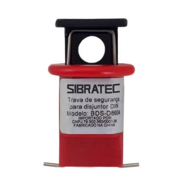 Imagem de Trava de Segurança para Disjuntores DIN (22mm) P/ Disj. de 80A até 125