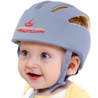 Imagem de Capacete Proteção Cabeça Bebê Segurança Engatinhar Infantil - I Love N