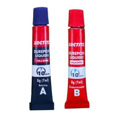Imagem de Durepoxi Liquido 16g 10min Araldite Cola Epóxi Transparente - Loctite