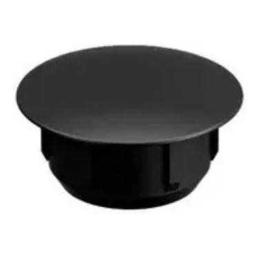Imagem de Tapa Furo Para Móveis 10mm Kit Com 200 Unidades Preto(1317) - comercia