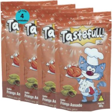 Imagem de Hana Tastefull Nuggets Para Gatos Frango Assado 40g Kit 4 un - Hana He