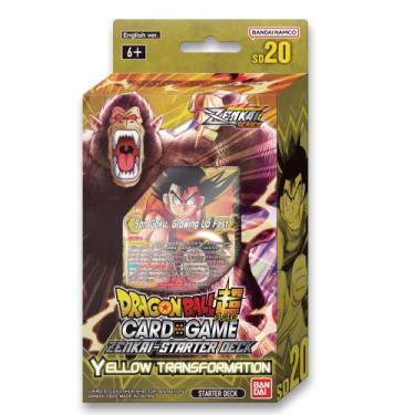 Imagem de BANDAI | Dragon Ball Super CG: Zenkai Series Starter Deck (SD20) - Yellow Transformation | Card Game | Ages 6+ | 1 Player