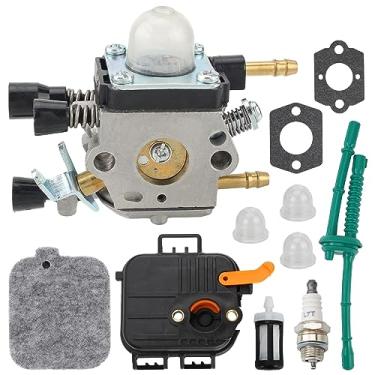 Imagem de Carbhub Carburador 42291200606 adequado para Zama C1Q-S64 C1Q-S68 C1Q-S68G C1Q-S68D C1Q-S68E, para Stihl BG45 BG46 BG46Z BG55 BG55Z BG65 BG65 BG85 SH55 SH Soprador de 85 folhas substitui 4229 120 0603