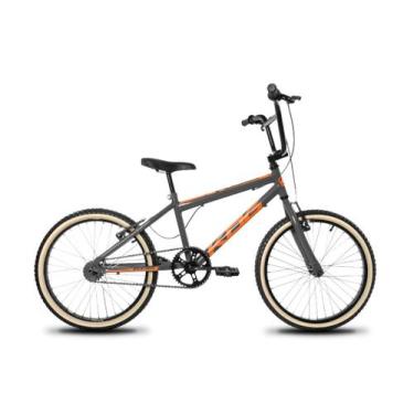 Imagem de Bicicleta Infantil Aro 20 KOG Cross BMX Alumínio Pneu Bege, Grafite, L