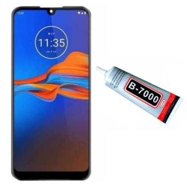 Imagem de Tela Display Lcd Touch Frontal Para Moto E6 Plus Cola 110ml