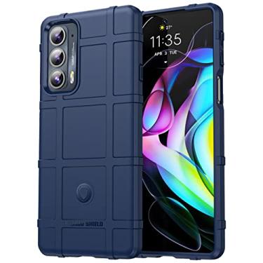 Imagem de Monwutong Capa de celular de ajuste fino para Motorola Moto Edge 20, capa resistente e durável com grau militar à prova de choque, testada contra quedas e capa de proteção para lente da câmera para