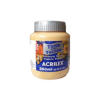 Imagem de Tinta Tecido Fosca 250ml Amarelo Pele - 538 Acrilex