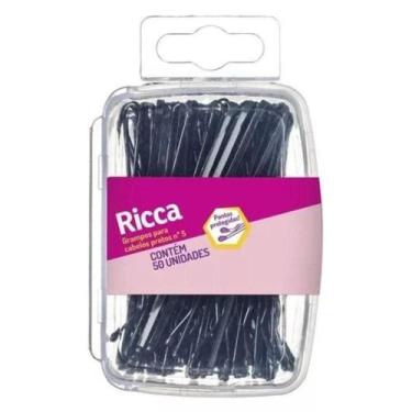 Imagem de Grampo Para Cabelos Pretos Nº 5 Ricca - BELLIZ COMPANY