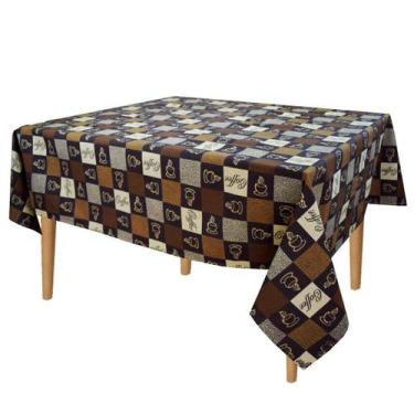 Imagem de Toalha De Mesa Retangular Café 2,20m X 1,50m - Recanto da Costura