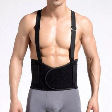 Imagem de Cinta Compressao Abdominal C Ajuste Corretor Postural Coluna - oem, xx