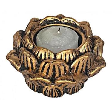 Imagem de Incensario Castical Flor de lotus Grande com base - Hp Decor