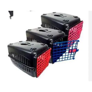 Imagem de Caixa de transporte pet número 1 - RB Pet, Vermelho