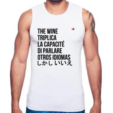 Imagem de Regata The wine triplica la capacité di parlare otros idiomas - Foca n