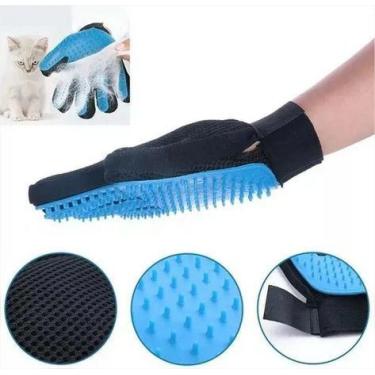 Imagem de Luva Escova Tira Pelos Cães e Gato Nano Magnética