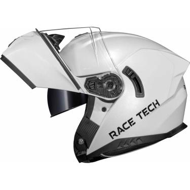 Imagem de Capacete Race Tech Signal Monocolor Branco Brilhante