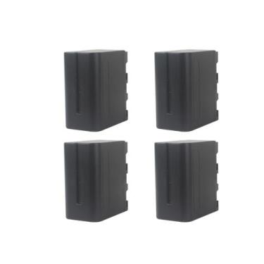 Imagem de 4 Bateria Np-f960 7.4v Pra Filmadora Iluminador Led Yongnuo - sem