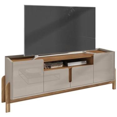 Imagem de Rack Para Sala 190 cm 011081 Off White Cedro DCASA - CASA D, Off White