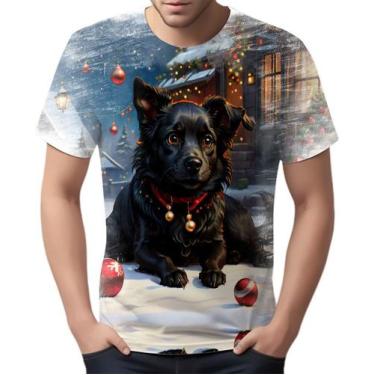 Imagem de Camiseta Camisa Tshirt Natal Festas Cachorro Noel Neve 3 - Enjoy Shop,