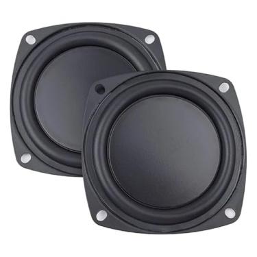 Imagem de Pacote com 2, 5 cm/7,6 cm/10,2 cm, 52 mm, 78 mm, 105 mm, membrana vibratória, ferro, borracha, vibração, placa de diafragma, substituição de placa de diafragma, radiador, subwoofer, alto-falante,