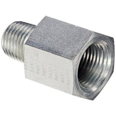 Imagem de Eaton Aeroquip 2040-4-6S Encaixe de tubulação de aço, adaptador, 1/10.2 cm NPT macho x 3/20.3 cm NPT fêmea