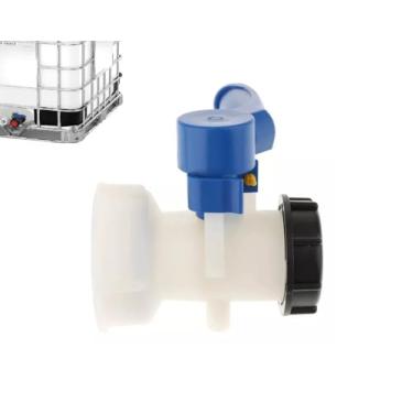 Imagem de Válvula Registro 75x60mm Container Ibc 1000 Lts Ofa Ambiental