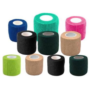 Imagem de Kit 10 Bandagem 5cm X 2mt - Lisa - LIMED MOGI