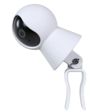 Imagem de Suporte Angulável Tipo Presilha de Berço Compatível com Câmera Positivo Smart 360 BOT Wi-Fi 2ª Geração
