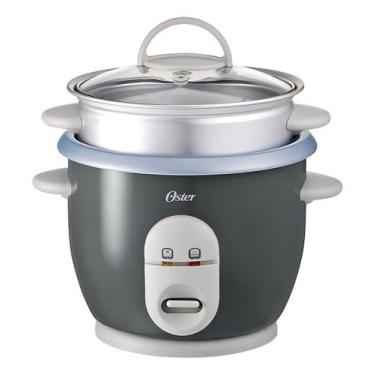 Imagem de Panela Elétrica De Arroz 3 Xícaras Vapor Oster Cinza - 127v, Cinza, 11