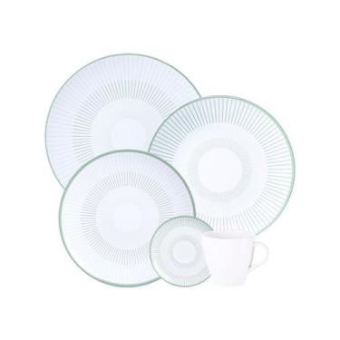 Imagem de Aparelho de Jantar Tramontina Lineare em Porcelana Decorada 20 Peças