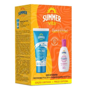 Imagem de Kit Protetor Solar Summer Protetor FPS 30 + Calamina
