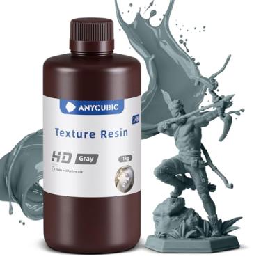 Imagem de ANYCUBIC Resina de impressora 3D 14k, resina de textura de precisão superior, modelo com acabamento fosco, menor odor, resina de impressão 3D de resistência atualizada para todas as impresso