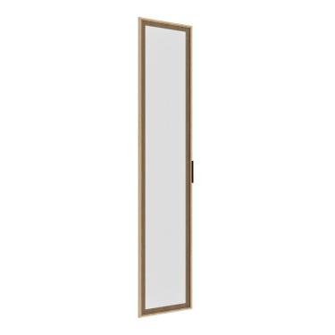 Imagem de Porta Reflecta para Guarda-roupa Modular 40cm sem Portas Jade Cabecasa Madeiramadeira Avelã