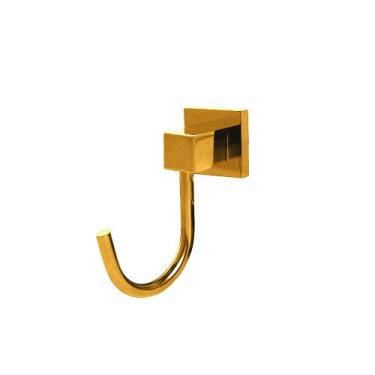 Imagem de Cabide Gancho P/ Toalha de Banho Rosto Grécia Luxo Dourado - Montelar 