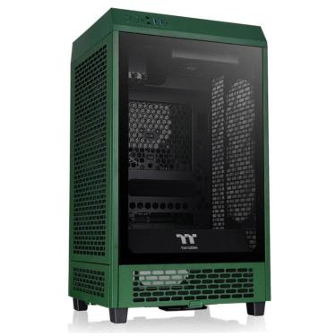Imagem de Gabinete Thermaltake The Tower 200 Racing Green Edition - 2 x Fan 140mm Mini ITX - CA-1X9-00SCWN-00