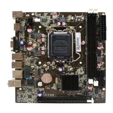 Imagem de Placa Mãe Atx Afox Ih61-ma5 Lga 1155 H61 Ddr3 16gb + Nf