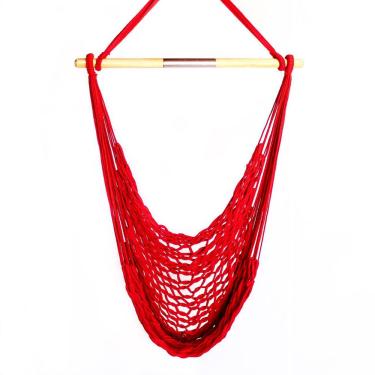 Imagem de Rede Cadeira Trançada Vermelho