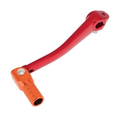 Imagem de Hihaha Alavanca de câmbio dobrável de motocicleta para Bosuer 125 liga de alumínio Pedal alavanca de câmbio braço vermelho laranja
