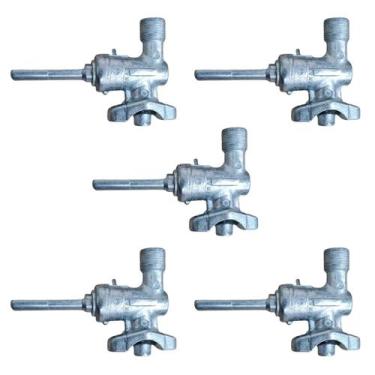 Imagem de Registro Ramal Cooktop Fogão Fischer  5 Peças Original