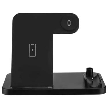 Imagem de Carregador Sem Fio 4 Em 1 Celular Fone De Ouvido Smartwatch
