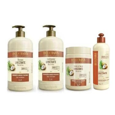 Imagem de Bio Extratus Umectante Óleo de Coco (Shampoo+Condicionador+Banho de Cr