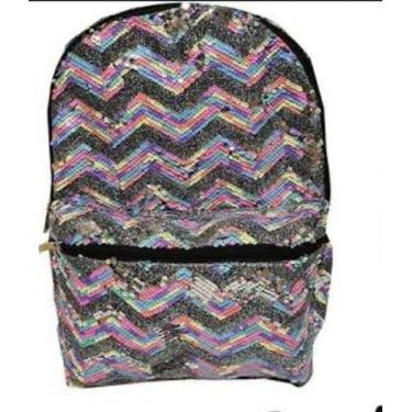 Imagem de Mochila Juvenil de Costa Clio CG3206 Paetê Muda De Cor - Clio Style, P