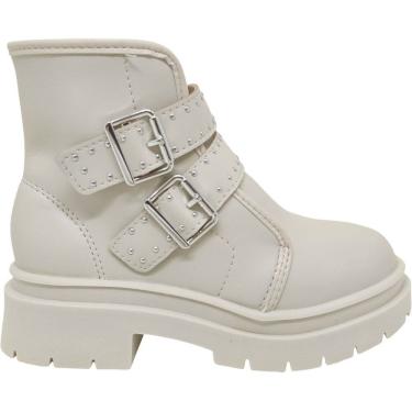 Imagem de Bota Coturno Infantil Menina Casual Dia a Dia Passeio Escola Detalhes Metalizados Molekinha 2182.114