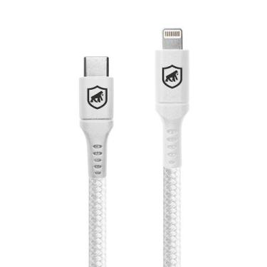 Imagem de Cabo Lightning / Tipo C - Survivor - Branco - 1,5M  no Atacado - Caixa