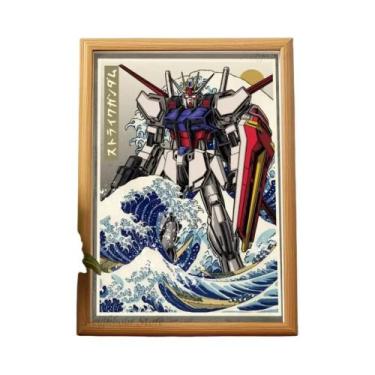 Imagem de Kawaii Japonês Estilo Showa Gundam Poster Adesivos Hd Arte Murais De P