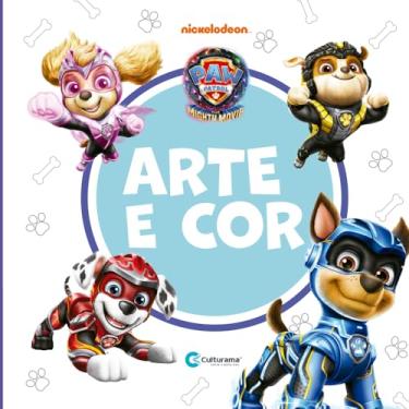 Imagem de Arte e cor Patrulha Canina - Um filme superpoderoso: Livro para colorir!